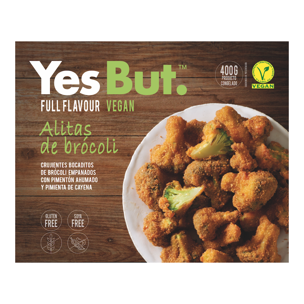 Alitas de brócoli (sin gluten) de Yes But - Comprar Online ✓