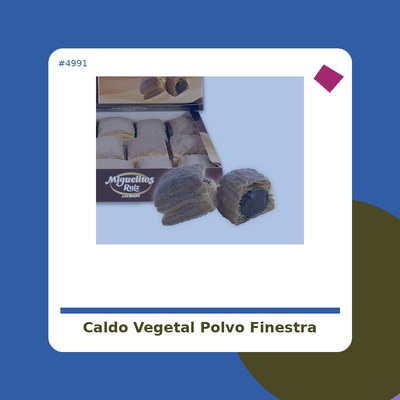 Caldo Vegetal en Polvo - La...