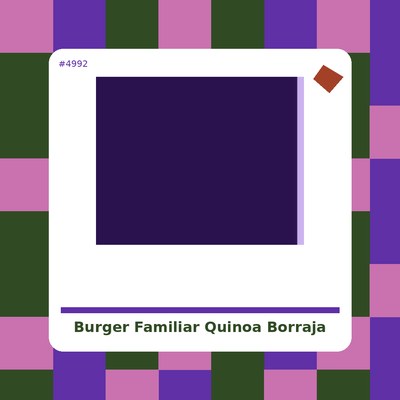 Burger Familiar de Quinoa y...