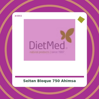 Seitan en bloque 750 g. - Ahimsa - Tienda vegana online