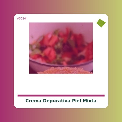 Crema Depurativa Piel mixta-grasa - Armonía - Tienda vegana online