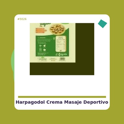 Harpagodol Crema masaje deportivo - Armonía Bio - Tienda vegana online