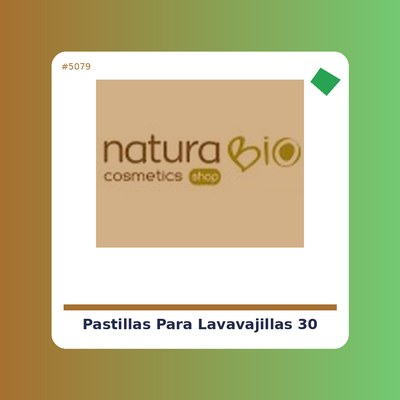 Pastillas para Lavavajillas...