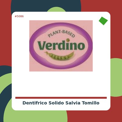 Dentífrico sólido Salvia y...