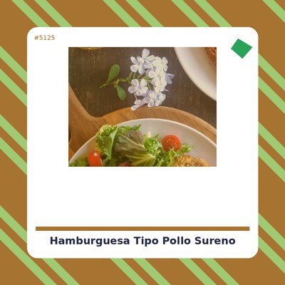 Hamburguesa tipo pollo sureño - Linda McCartney - tienda vegana online
