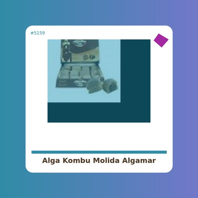 Alga Kombu molida - Algamar