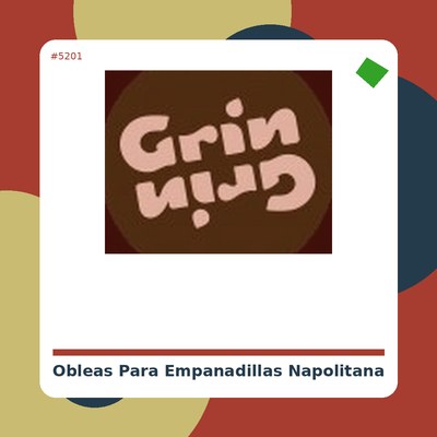 Obleas para empanadillas -...