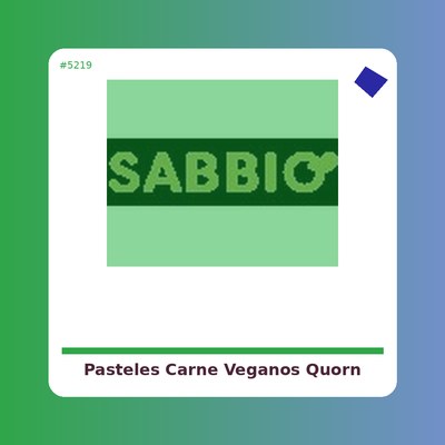 Pasteles de Carne veganos - Quorn - tienda vegana online