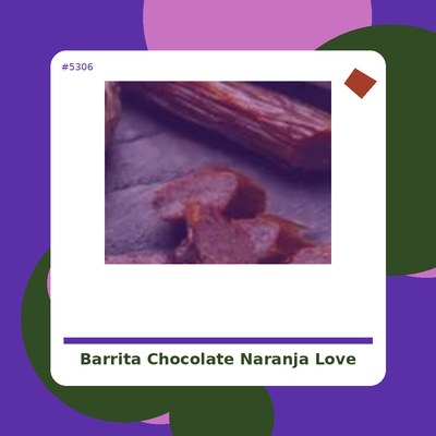Barrita de Chocolate y...