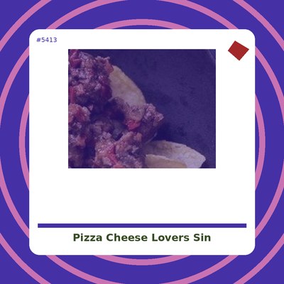 Pizza Cheese Lovers Sin...
