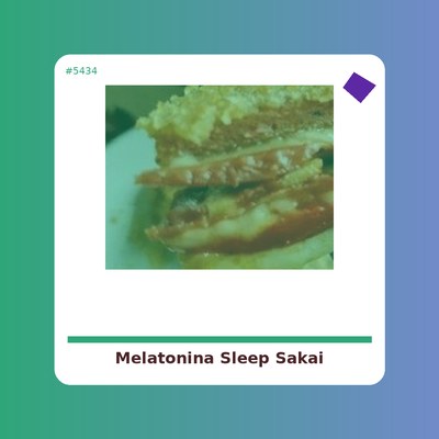Melatonina Sleep - Sakai