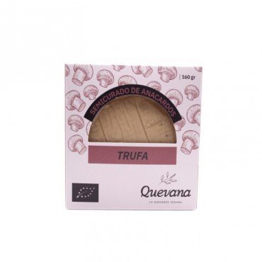 Queso Semicurado a la Trufa - Quevana - tienda vegana online