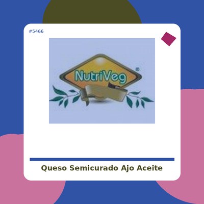 Queso Semicurado con Ajo y...