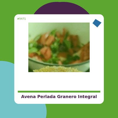 Avena Perlada - El granero...