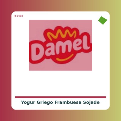 Yogur Griego sabor Frambuesa - Sojade - tienda vegana online