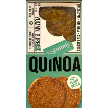 Hamburguesas de Quinoa - Vegammy
