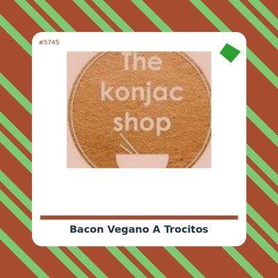 Bacon vegano a trocitos -...