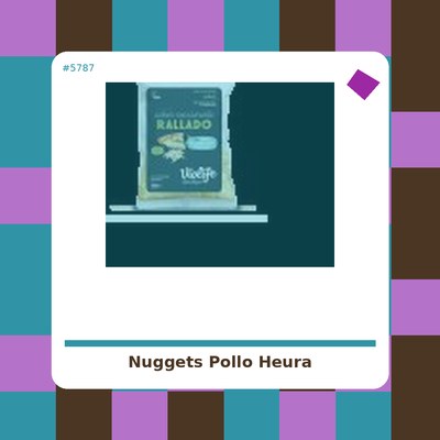 Nuggets de "pollo" 2,5 kg...