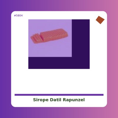 Sirope de dátil - Rapunzel