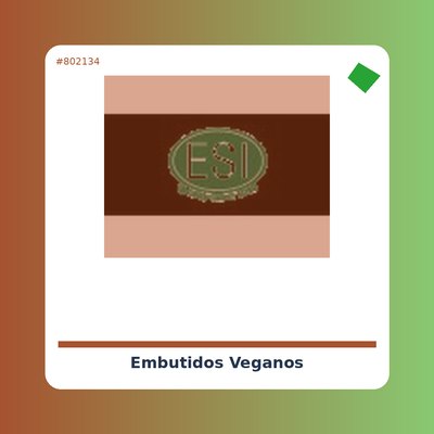 Embutidos veganos