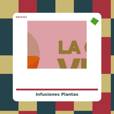 Infusiones y plantas